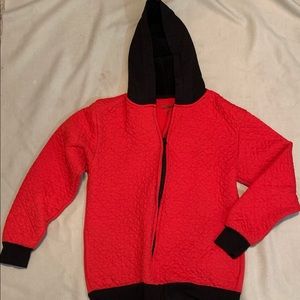 Disney zip hoodie super soft quilt design kids XL?